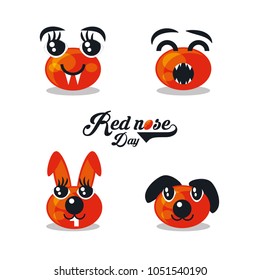 Red nose day design