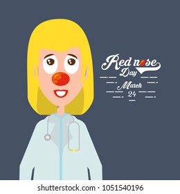 Red nose day design
