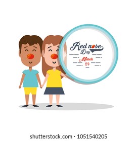 Red nose day design