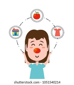 Red nose day design