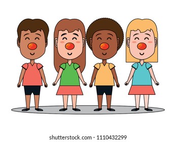 Red nose day design