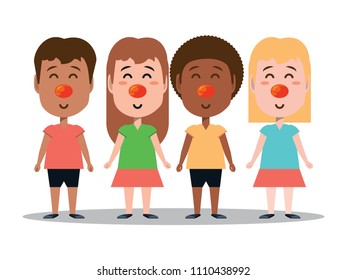 Red nose day design