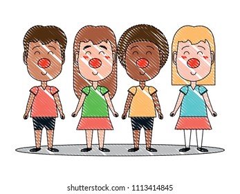Red nose day design