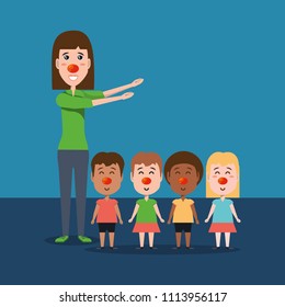 Red nose day design