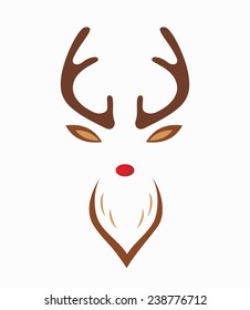 Reindeer Antlers Christmas Images Stock Photos Vectors Shutterstock