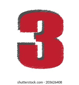 Red numbers