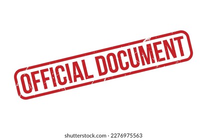 Roter Offizieller Dokumentkleber-Stempel-Siegel-Vektorgrafik