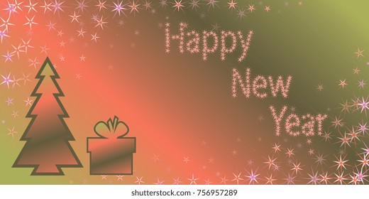 red olive greetings to the new year
