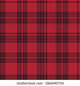 Red Ombre Plaid textured seamless pattern suitable for fashion textiles and graphics