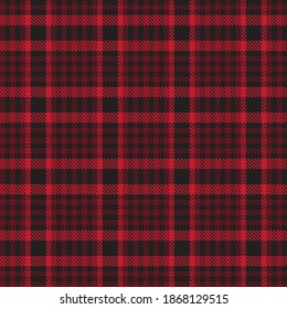 Red Ombre Plaid textured seamless pattern suitable for fashion textiles and graphics