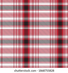 Red Ombre Plaid textured seamless pattern suitable for fashion textiles and graphics