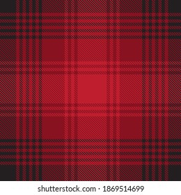 Red Ombre Plaid textured seamless pattern suitable for fashion textiles and graphics