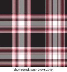 Red Ombre Plaid textured seamless pattern suitable for fashion textiles and graphics