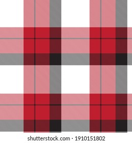Red Ombre Plaid textured seamless pattern suitable for fashion textiles and graphics