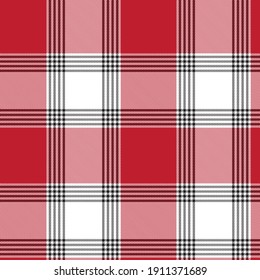 Red Ombre Plaid textured seamless pattern suitable for fashion textiles and graphics