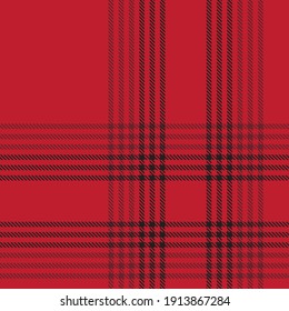 Red Ombre Plaid textured seamless pattern suitable for fashion textiles and graphics