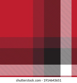 Red Ombre Plaid textured seamless pattern suitable for fashion textiles and graphics