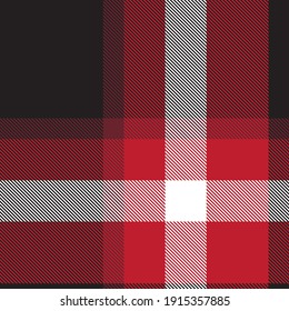 Red Ombre Plaid textured seamless pattern suitable for fashion textiles and graphics