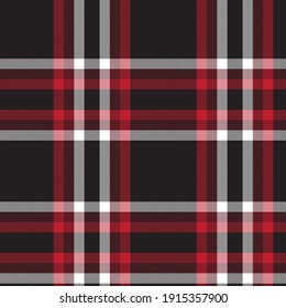 Red Ombre Plaid textured seamless pattern suitable for fashion textiles and graphics