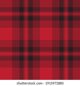 Red Ombre Plaid textured seamless pattern suitable for fashion textiles and graphics