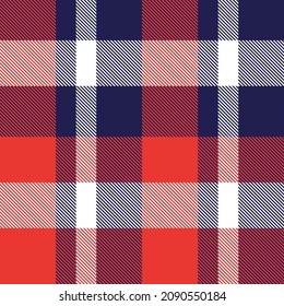 Red Ombre Plaid textured seamless pattern suitable for fashion textiles and graphics