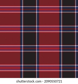 Red Ombre Plaid textured seamless pattern suitable for fashion textiles and graphics