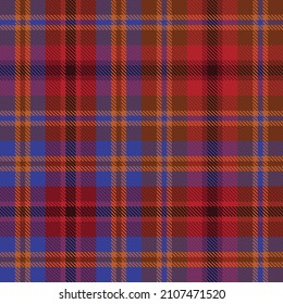 Red Ombre Plaid textured seamless pattern suitable for fashion textiles and graphics
