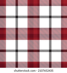 Red Ombre Plaid textured seamless pattern suitable for fashion textiles and graphics