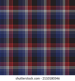 Red Ombre Plaid textured seamless pattern suitable for fashion textiles and graphics