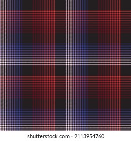 Red Ombre Plaid textured seamless pattern suitable for fashion textiles and graphics