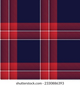 Red Ombre Plaid textured seamless pattern suitable for fashion textiles and graphics