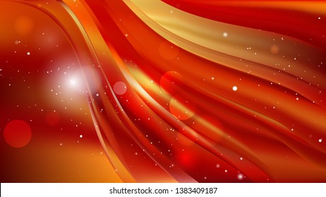 Red and Orange Abstract Background Illustration