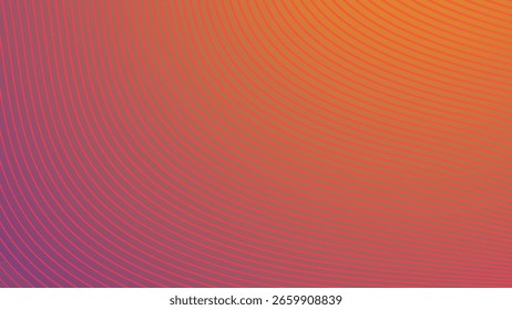 Red Orange Abstract Background with Stripes Line for Vibrant Modern Design, UI, and Digital Backdrops