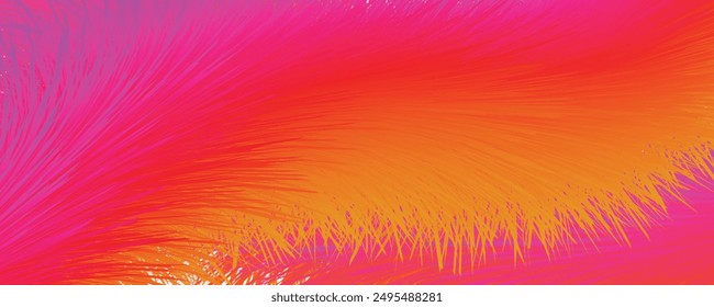 red orange abstract colorful background fury painting
