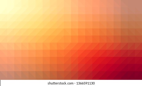Red orange Abstract horizontal geometric low poly backgound modern design, vector illustration business template