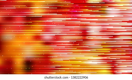 Red and Orange Abstract Horizontal Lines Background
