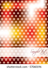 Red orange backdrop with cool effect