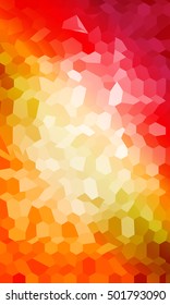 red and orange color polygonal background. origami style. vector illustration. for design, brochure, wallpaper