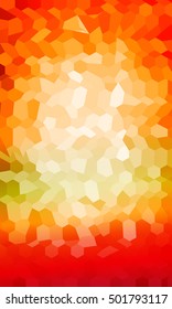 red and orange color polygonal background. origami style. vector illustration. for design, brochure, wallpaper