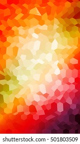red and orange color polygonal background. origami style. vector illustration. for design, brochure, wallpaper