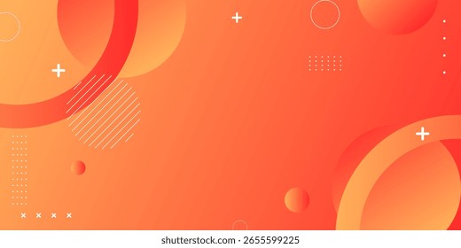 Red and orange fluid background with soft waves, modern design for banners or covers.