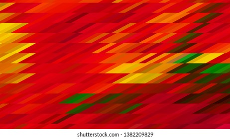 Red and Orange Geometric Shapes Background