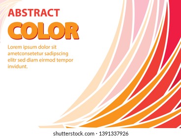 red and orange Gradient mesh included.vector