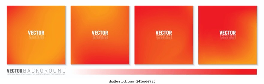 Red and orange gradient-colored background