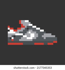Red Orange Gray Grey White Pigeon Bird Animal SB Dunk Low Old School Puffy Skate Shoes Skateboarding Basketball 8bit Pixel Art