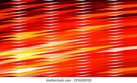 Red and Orange Horizontal Lines and Stripes Background Illustrator