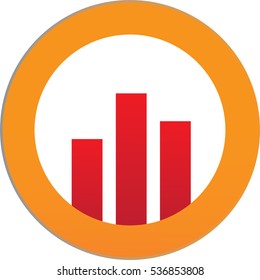 Red and orange logo