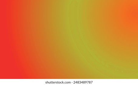 Red, orange and mint color combination radial type gradient background design.