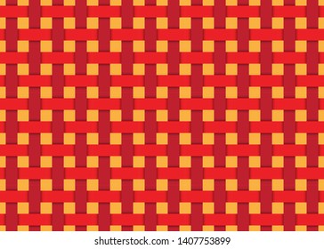 Red orange modern seamless pattern background. Vector illustration.