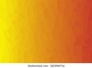 Fondo poligonal rojo y naranja. Fondo del triángulo rojo y naranja. Ilustración vectorial. Sigue otros antecedentes poligonales en mi colección.